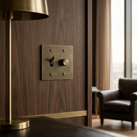 Light switch options for a home renovation