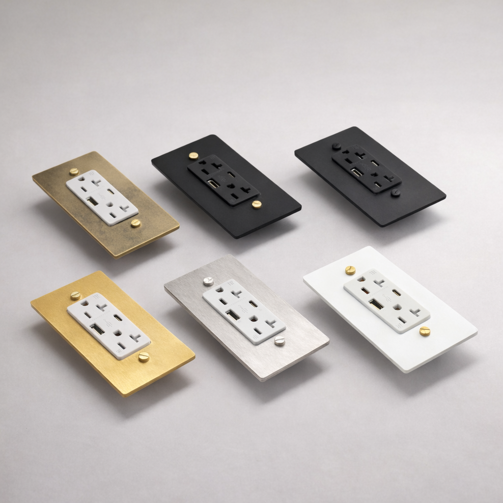 Duplex Outlet Collection with USB-C & USB-A - 1G