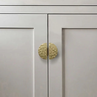 Luna Hammered Cabinet Knob