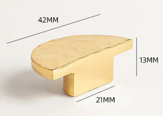 Luna Hammered Cabinet Knob