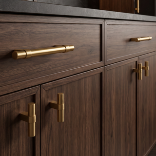 Bromley Round Bar Cabinet Pull