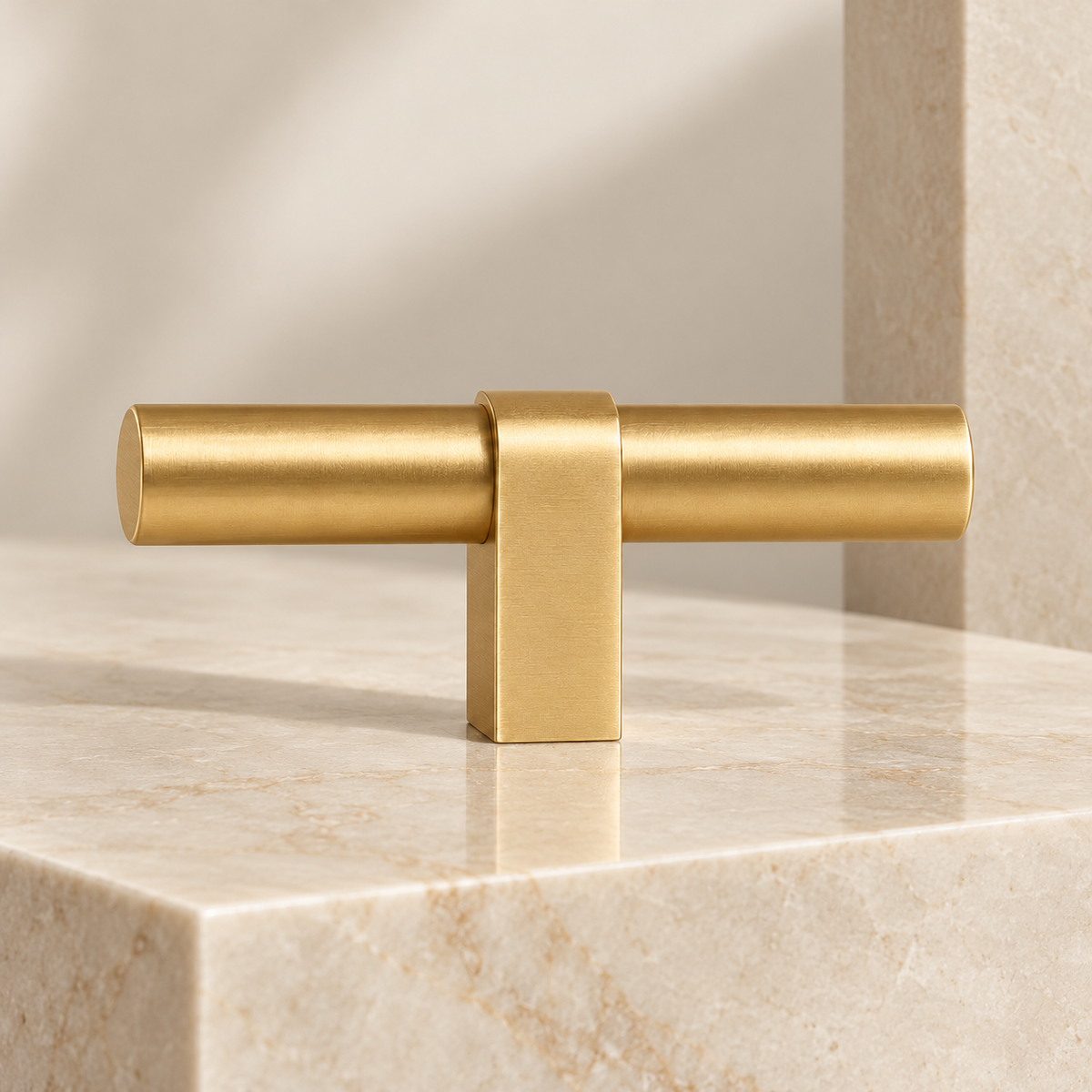 Bromley Round T-Bar Cabinet Knob