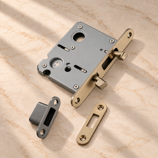 Brompton Recessed Pocket Door Pull Set