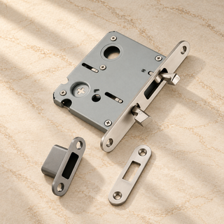 Brompton Recessed Pocket Door Pull Set