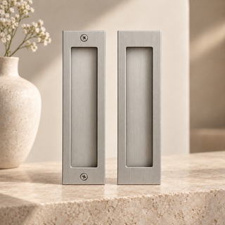 Brompton Recessed Pocket Door Pull Set