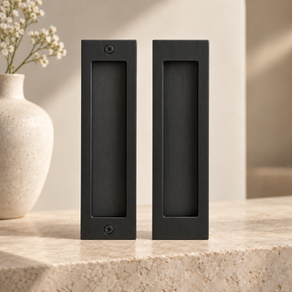 Brompton Recessed Pocket Door Pull Set