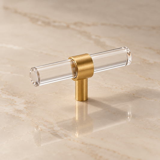 Burlington Round T-Bar Cabinet Knob