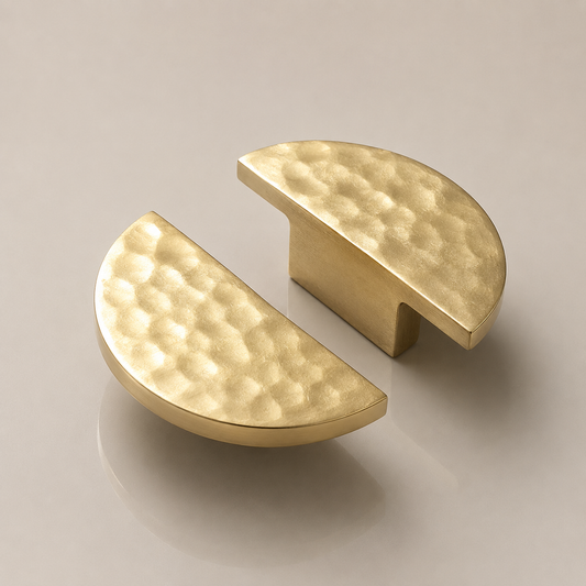 Luna Hammered Cabinet Knob