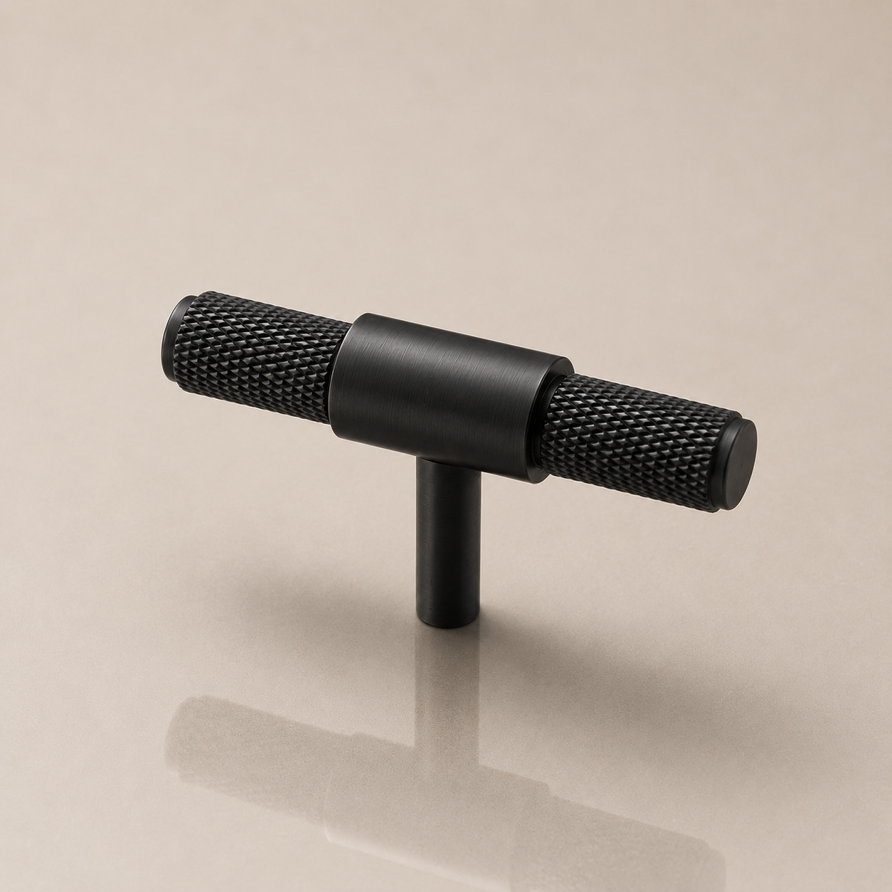 Aure Huxley T-Bar Knob – Matte black