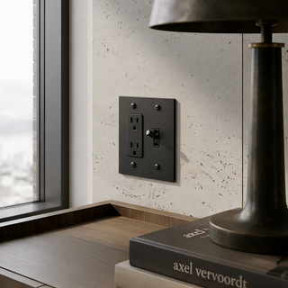2G Toggle Switch + Outlet