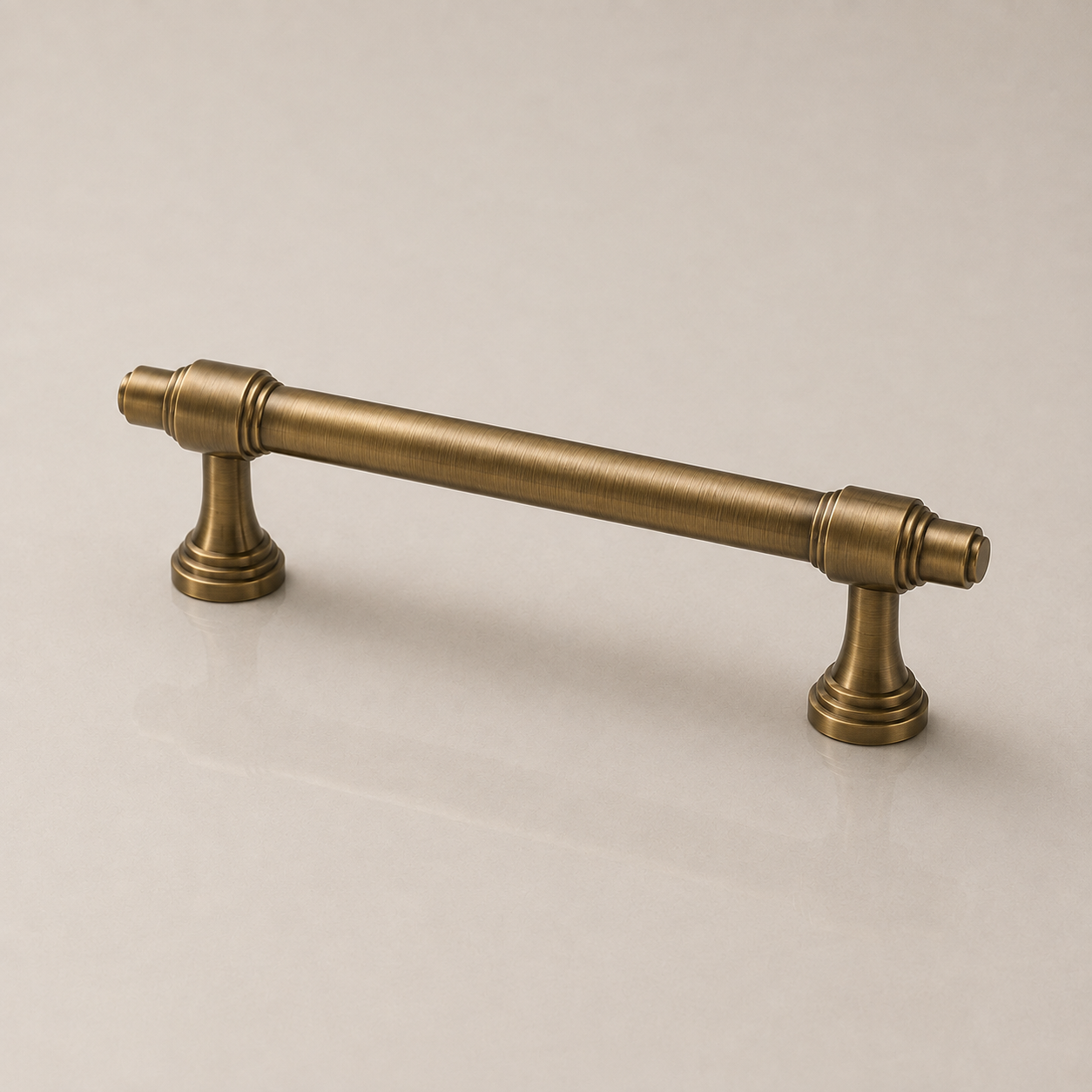 Aure Kensington Pull – Aged Brass