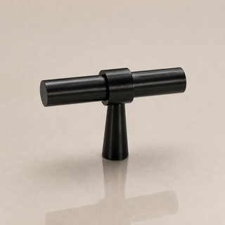 Aure Foster T-Bar Knob – Satin Brass