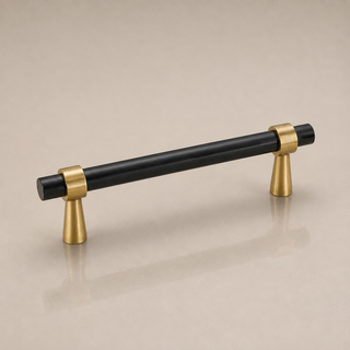 Aure Foster Pull – Satin Brass