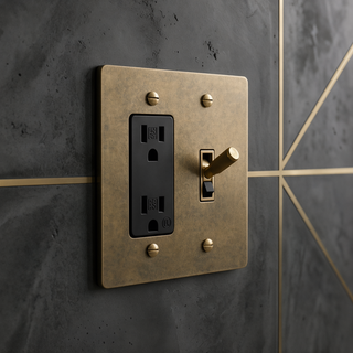 2G Toggle Switch + Outlet