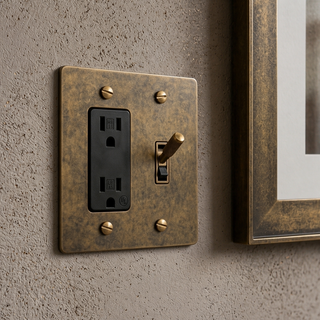 2G Toggle Switch + Outlet