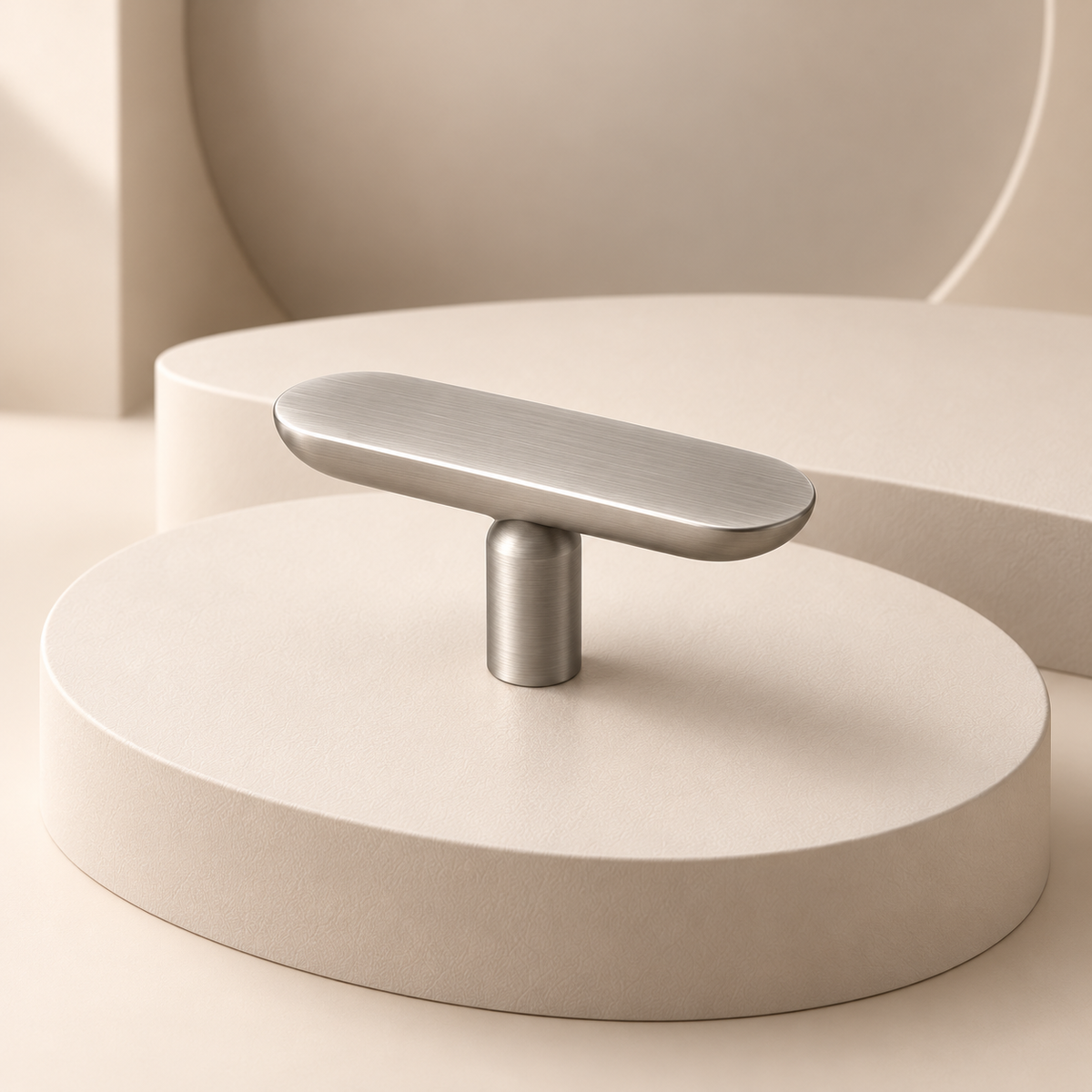 Alderley Sculpted T-Bar Cabinet Knob