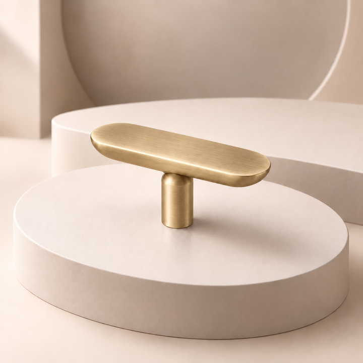 Alderley Sculpted T-Bar Cabinet Knob