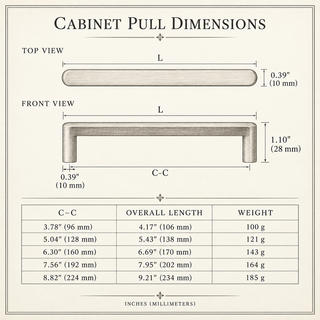 Cavendish Square Bar Cabinet Pull