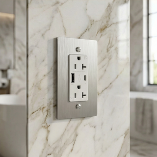 Duplex Outlet with USB-C & USB-A