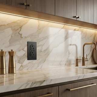 Duplex Outlet with USB-C & USB-A