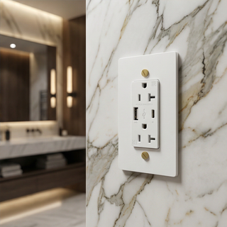 Duplex Outlet with USB-C & USB-A