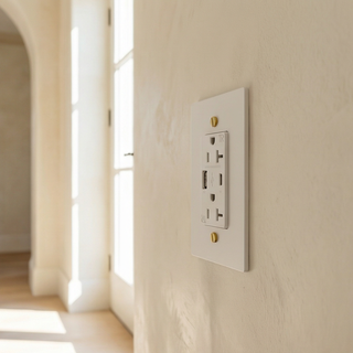Duplex Outlet with USB-C & USB-A