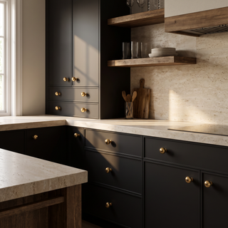 Hampstead Hammered Round Cabinet Knob