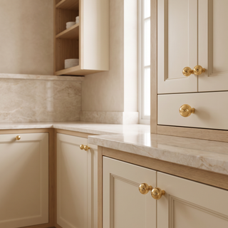 Hampstead Hammered Round Cabinet Knob