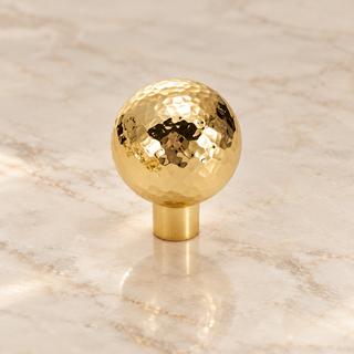 Hampstead Hammered Round Cabinet Knob