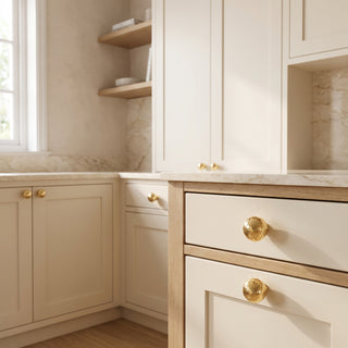 Hampstead Hammered Round Cabinet Knob