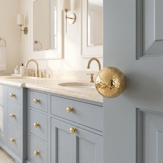 Hampstead Hammered Round Cabinet Knob