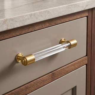 Kensal Clear Round Cabinet Pull