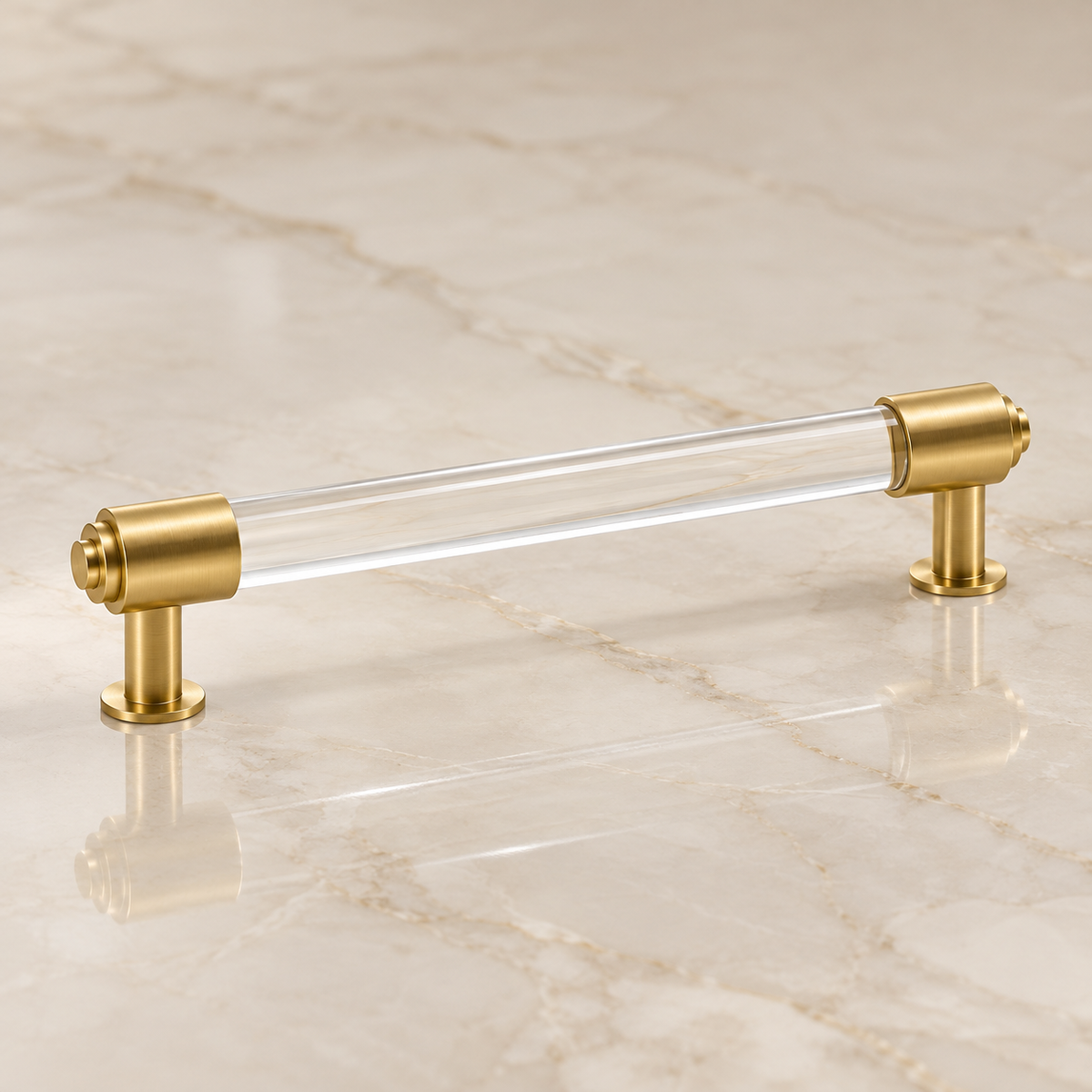Kensal Clear Round Cabinet Pull