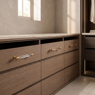 Kensal Clear Round Cabinet Pull