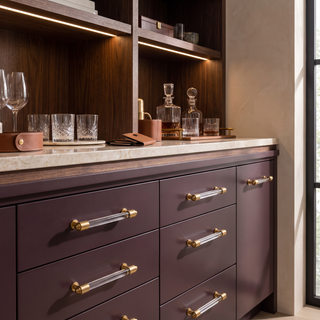 Kensal Clear Round Cabinet Pull