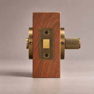 Knurled Privacy Thumb Turn