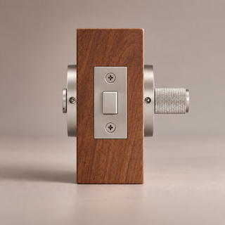 Knurled Privacy Thumb Turn