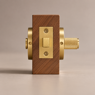 Knurled Privacy Thumb Turn