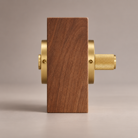 Knurled Privacy Thumb Turn