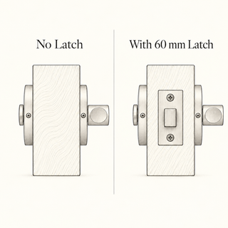 Knurled Privacy Thumb Turn
