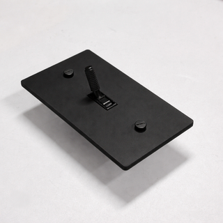 Satin Brass Toggle Switch - 1G