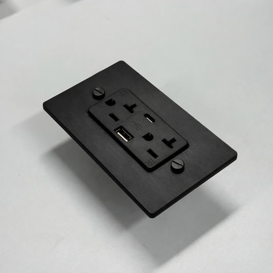 Duplex Outlet with USB-C & USB-A