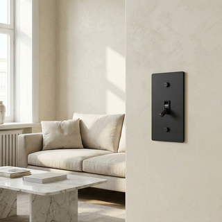 Matte Black Toggle Switch - 1G