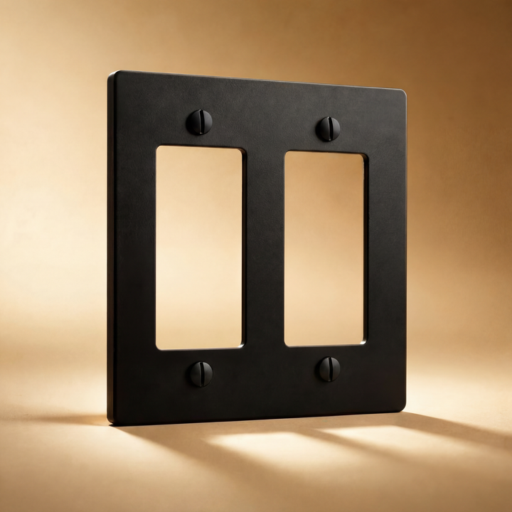 Matte Black Cover Plate - 2G