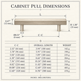 Mayfair Rectangular Bar Cabinet Pull