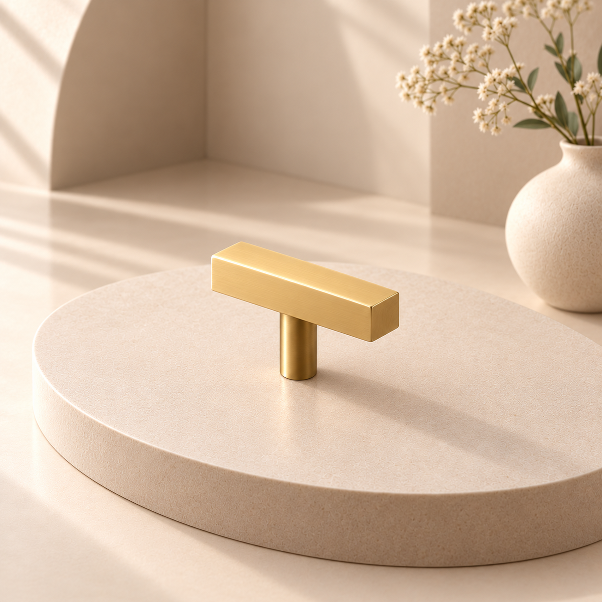 Mayfair Rectangular T-Bar Cabinet Knob