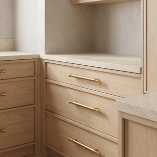 Norwood Sculpted Round Bar Cabinet Pull