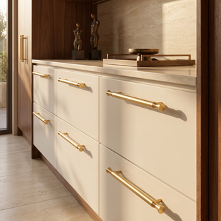 Norwood Sculpted Round Bar Cabinet Pull