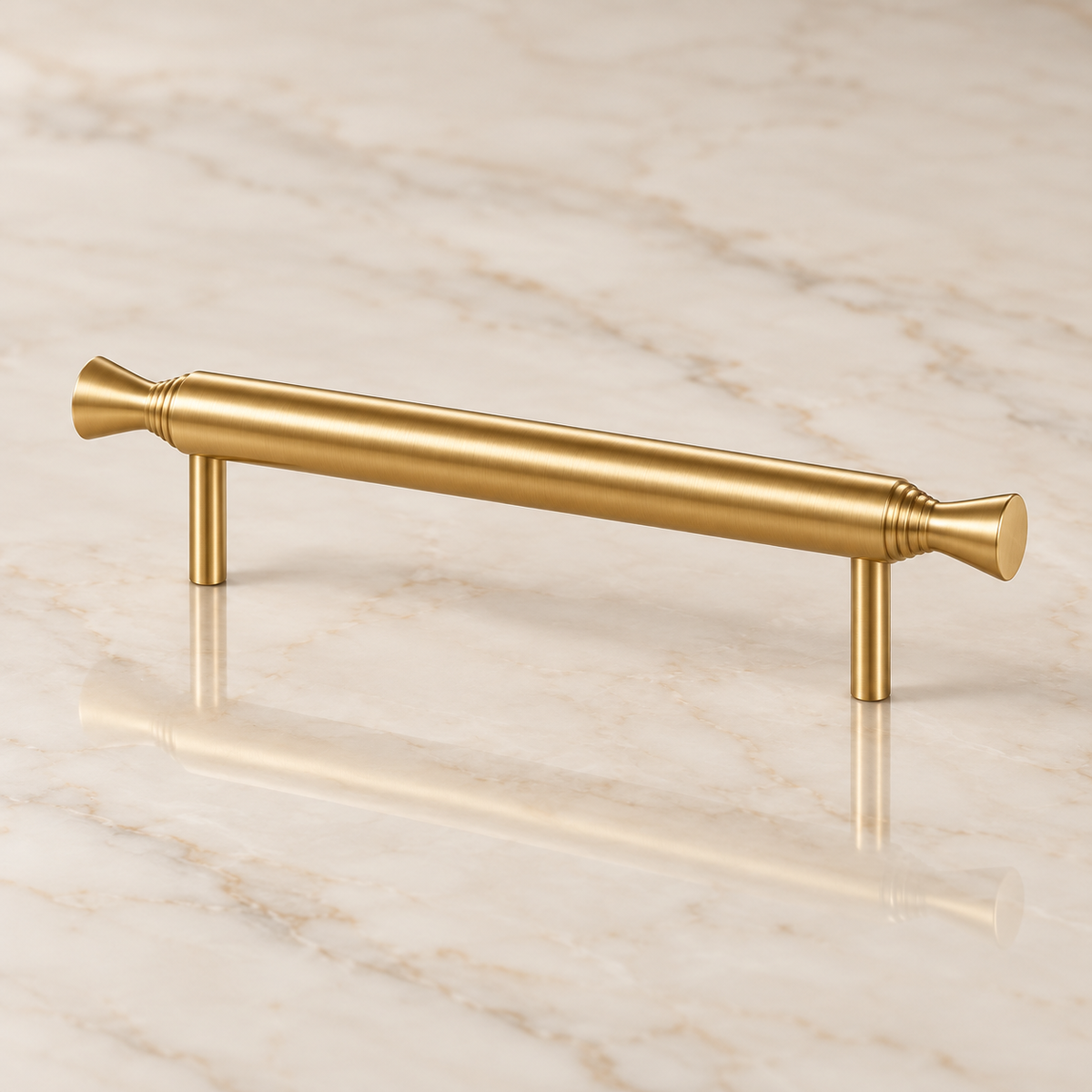 Norwood Sculpted Round Bar Cabinet Pull