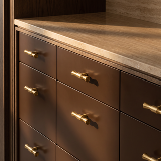 Norwood Sculpted T-Bar Cabinet Knob